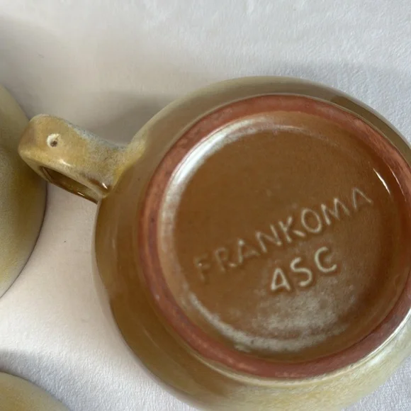 Frankoma Mugs set of 3